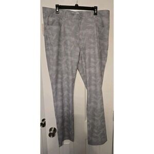 Peter Millar Golf Pants Crown Sport Brushstroke Camo 38x32 (38x31) Gray NWT